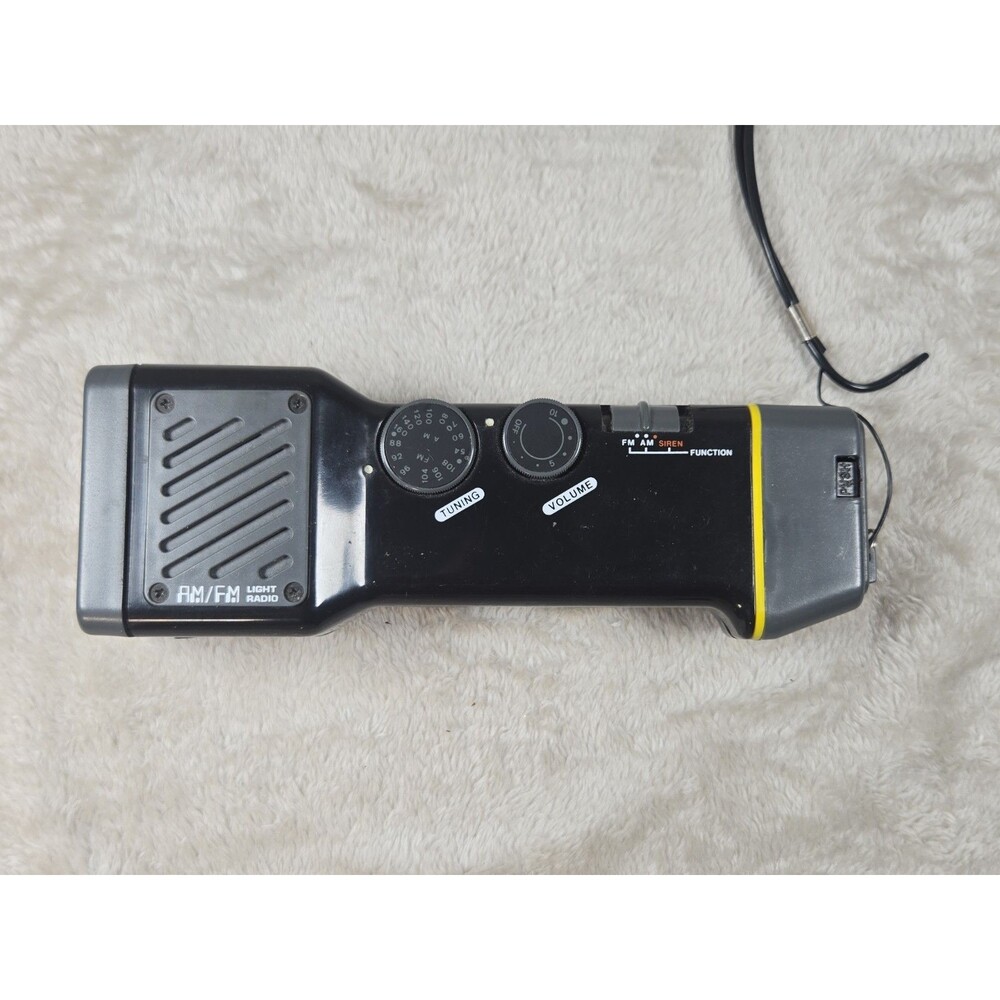 AM/FM Torch Radio Emergency Camping VNTG Flashlight WORKS